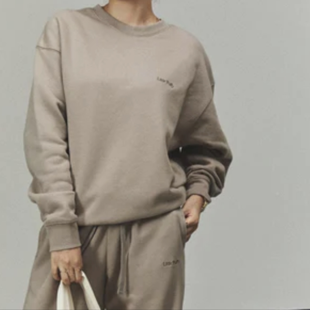 Little Puffy Uniform Crewneck Dusk Size Large